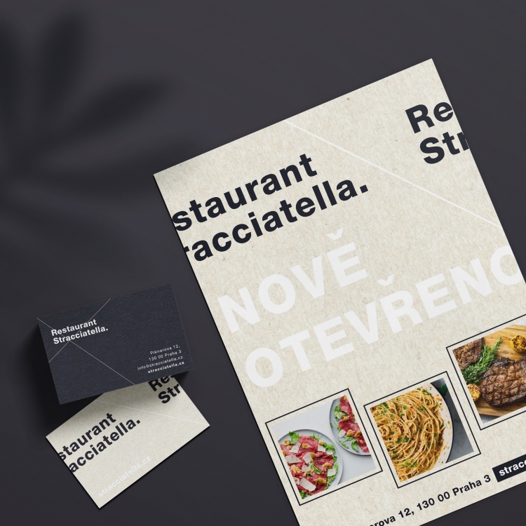 BUSINESS CARD AND LEAFLET GRAPHICS 