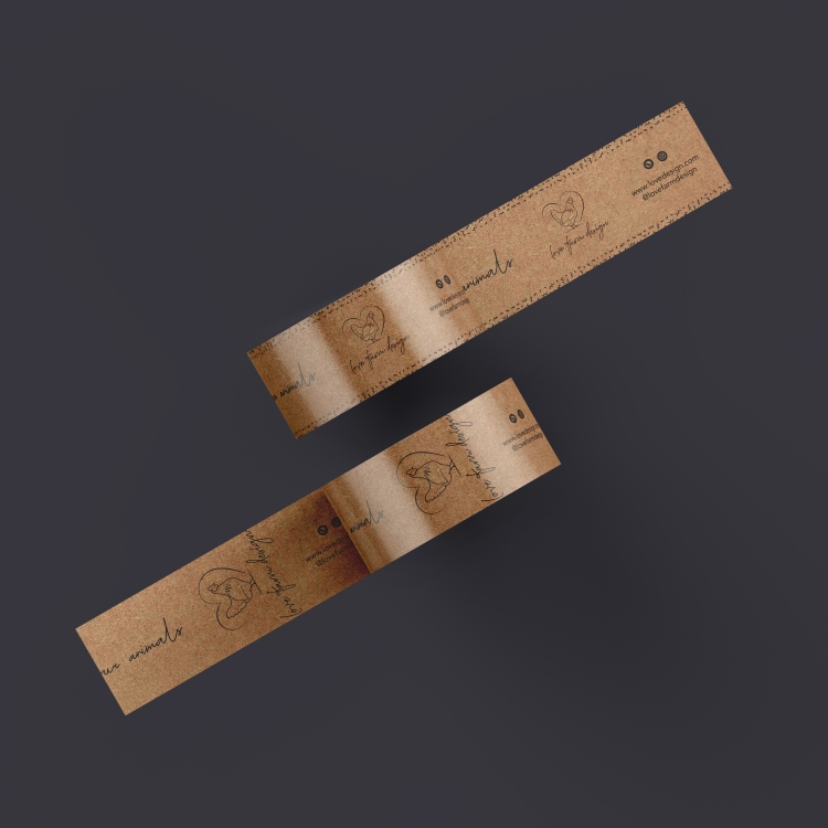 NATURAL PAPER TAPE DESIGN 