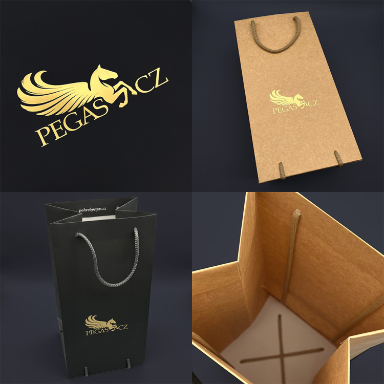 PAPER BAG // GOLD DETAILS