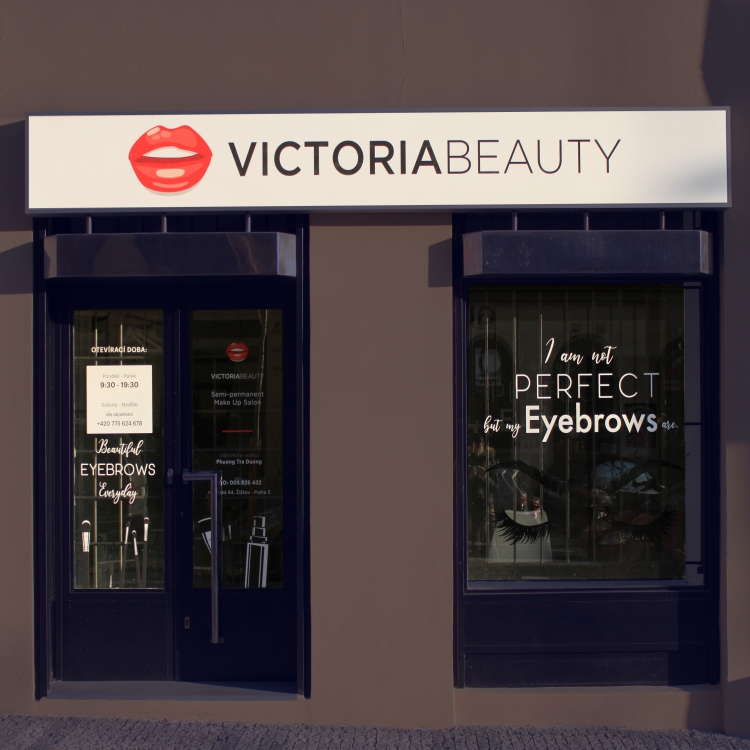 LED LIGHT BOX STICKER // <br /> SHOP WINDOW STICKERS // INSTALLATION