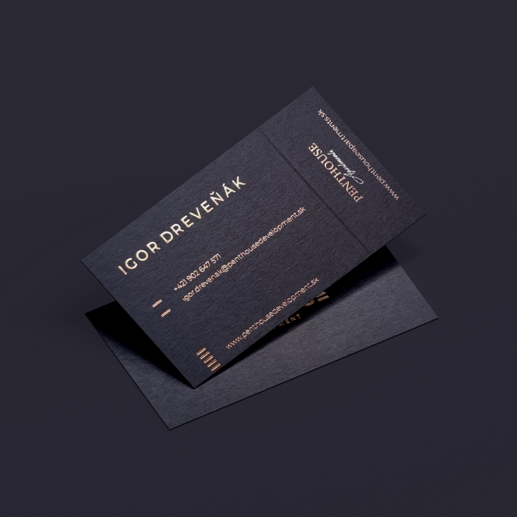 700g NATURAL PAPER // <br /> EMBOSSING OF ROSE GOLD FOIL