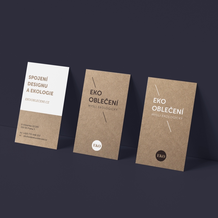 BUSINESS CARD GRAPHICS KRAFT PAPER